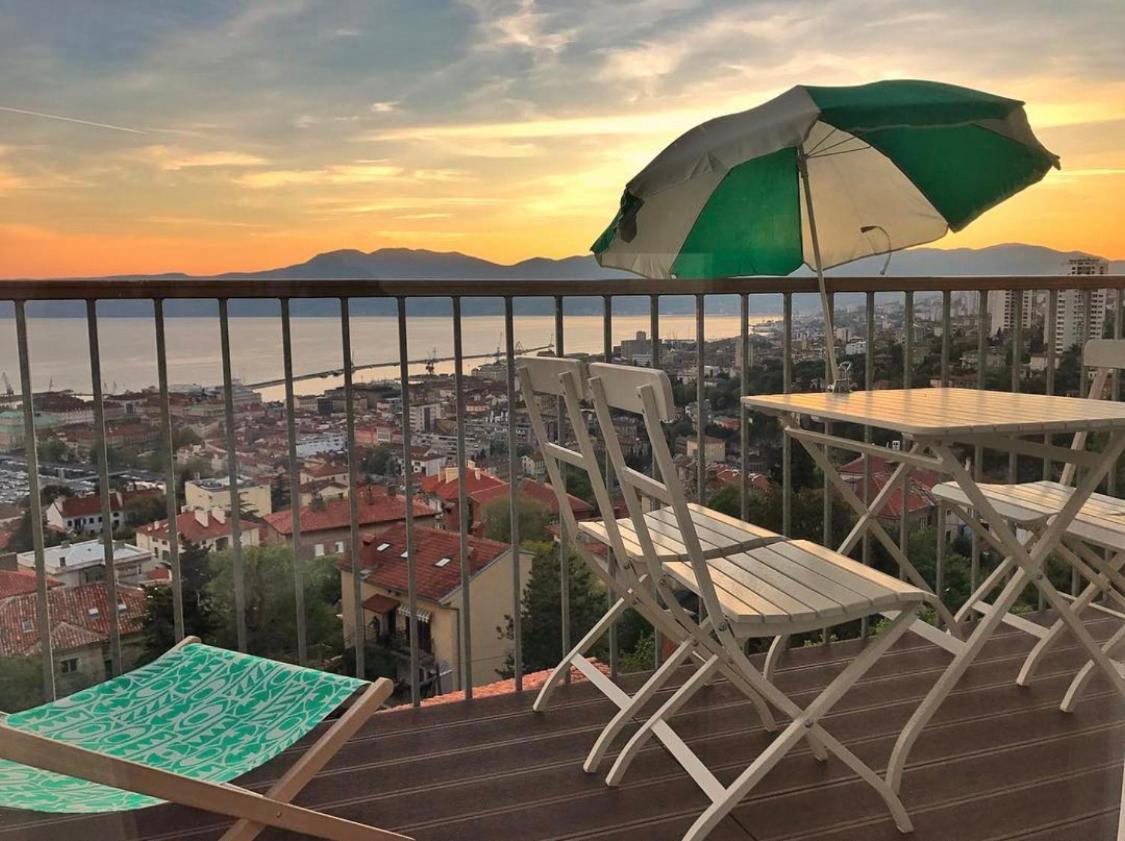 Linden Trsat With Balcony Apartment ริเยกา ภายนอก รูปภาพ